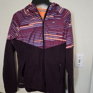 Nike Women's Jacket - Purple and Pink